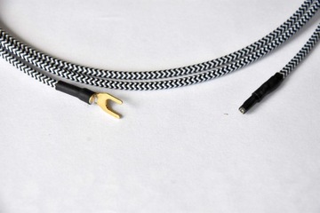 Kabel uziemiający gramofonu 100 TECHNICS wtyk VINTAGE exp