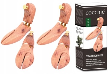 Coccine Zestaw 2x Prawidła Cedrowe do butów 45-46