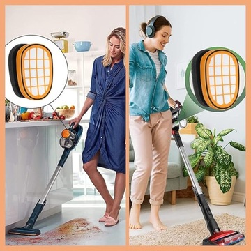 6 ФИЛЬТРОВ ДЛЯ PHILIPS SPEEDPRO MAX AQUA PLUS FC5005 FC6802 8000 XC8147