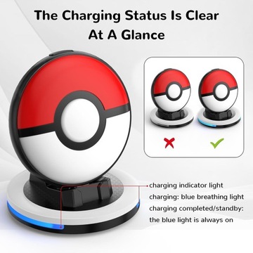 Для зарядных устройств Pokémon GO Plus+ 2023 Genie Ball