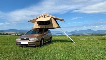 NAMIOT DACHOWY 4x4 z przedsionkiem SAMOCHODOWY