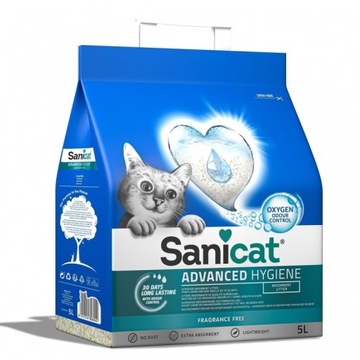 Advanced Hygiene, наполнитель для кошек, 5л, без запаха