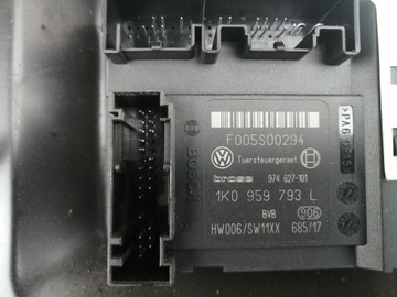 MECHANIZMUS OKNO LEVÝ PŘEDNÍ VW PASSAT B6 1K0959793L
