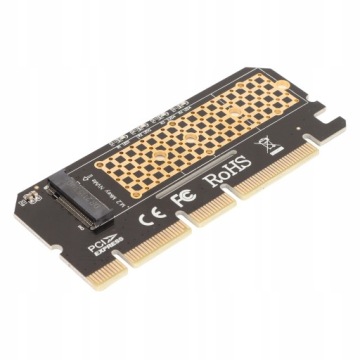 Карта адаптера SSD M.2 NVME на PCIE3.0X16 с