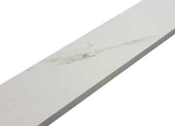 Cokół listwa ceramiczna STATUARIO MAT 7X60,6