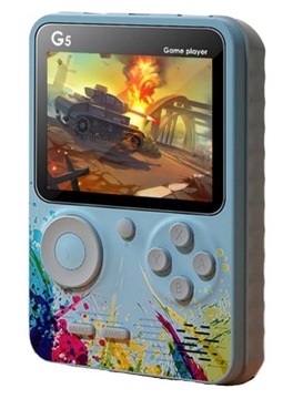 ПОРТАТИВНАЯ ИГРОВАЯ КОНСОЛЬ MINI RETRO GAMEBOY НА 500 ИГР, КАБЕЛЬ AV К ТЕЛЕВИЗОРУ