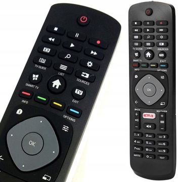 УНИВЕРСАЛЬНЫЙ ПУЛЬТ ДИСТАНЦИОННОГО УПРАВЛЕНИЯ ДЛЯ SMART TV 4K UHD PHILIPS NETFLIX Замена