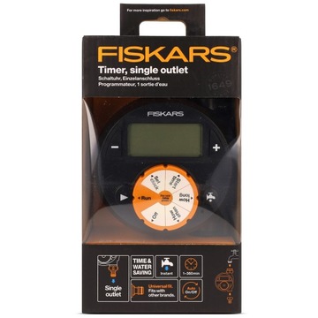 PROGRAMATOR ZEGAR TIMER DO PODLEWANIA LCD FISKARS