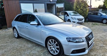 Audi A4 2011 Audi A4 Avant BENZYNA S-Line xenon LED czarny sufit SUPER OKAZJA, zdjęcie 6