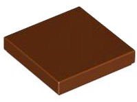 LEGO 3068b Brązowa (reddish) płytka tile 2x2 1szt