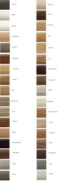 KOLORY DREWNOPODOBNE PROFIL FUGOWY LISTWA T 18MM 250CM