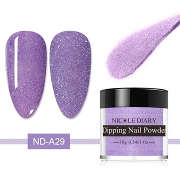 NICOLE DIARY - manicure tytanowy - PROSZEK A29