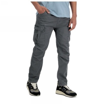 Spodnie Alpha Industries Squad Pant 188202 684 Vintage Grey 36