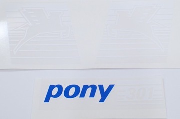 Набор наклеек МОТОБАЙК PONY 301