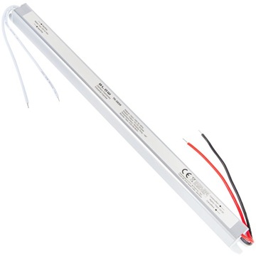 ZASILACZ DO TAŚM LED ULTRA SLIM Z ZABEZPIECZENIEM MEBLOWY IP20 12V 5A 60W