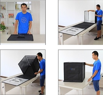 Бестеневая палатка 60x60см Led 5500K PULUZ PU5060