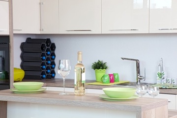 Stojak na wino butelki Qvant antracyt