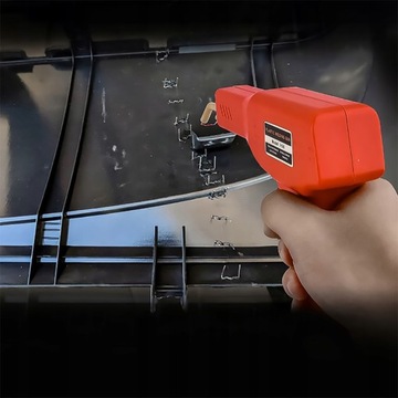 МАШИНА ДЛЯ СВАРКИ ПЛАСТИКА СТЕПЛОСВАРКА ПАЯЛЬНИК + 200 СКРЕПЕРОВ + КЛИПЕРЫ