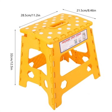 Портативный складной табурет, пластиковый складной табурет-лестница B0