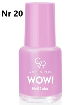 Golden Rose Wow Nail Color 6ml 20