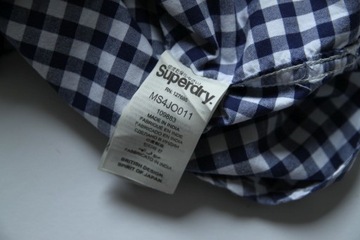 SUPERDRY__PREMIUM OXFORD__KOSZULA W KRATKĘ__L