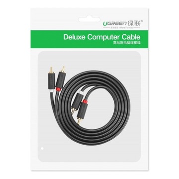 Ugreen 2RCA Audio Cable до 2RCA CINCH 1M Снижение шума