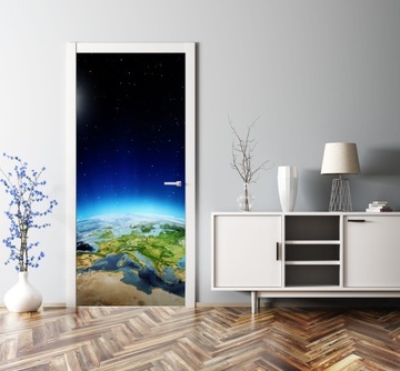 ZIEMIA KOSMOS folia samoprzylepna na drzwi OKLEINA