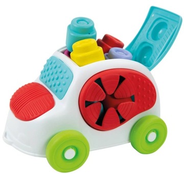 CLEMMY - МЯГКИЙ СЕНСОРНЫЙ АВТОМОБИЛЬ - CLEMENTONI