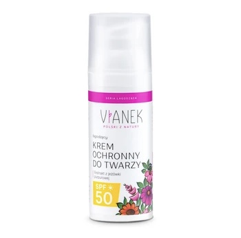 Krem ochrona UV do twarzy Vianek 50 SPF na dzień 50 ml