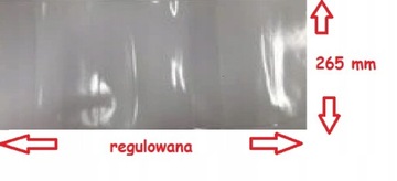 OKŁADKA NA PODRĘCZNIK 265 przezroczysta