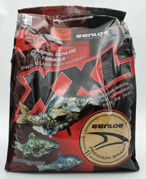 ZANĘTA GENLOG XXL KARP LIN KARAŚ 3KG 3000G - DUŻA PACZKA