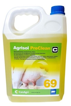 AGRISOL PRECLEAN 69 PŁYN DO MYCIA WYMION 5KG
