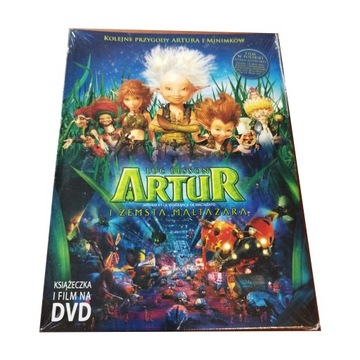 Artur i Zemsta Maltazara DVD FOLIA nowa
