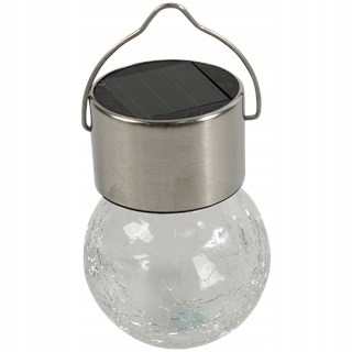 СТЕКЛЯННЫЙ СОЛНЕЧНЫЙ ШАР, ЗЕЛЕНАЯ СВЕТОДИОДНАЯ САДОВАЯ ЛАМПА