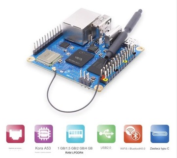 Микрокомпьютер Orange PI Zero 3 4 ГБ H618