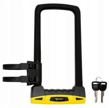 ZAPIĘCIE U-LOCK U-ZEN Z UCHWYTEM AUVRAY