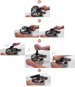 СКОРОВАРКА 5л Турецкая скороварка Индукционная