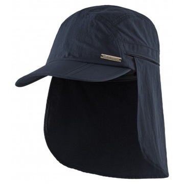 Czapka z osłoną karku Trekmates Atacama Hat S/M navy