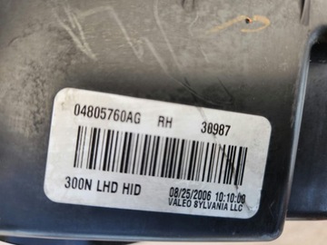 CHRYSLER 300C 300 C SVĚTLO XENON LEVÝ PRAVÁ 04-10
