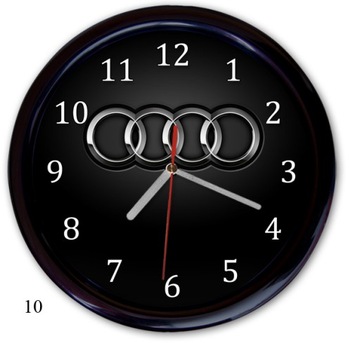 AUDI настенные часы эмблема автомобиля логотип авто 24 часа