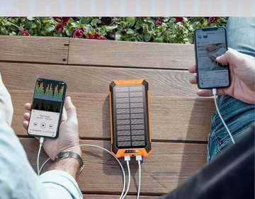 POWERBANK SOLAR 30000 ИНДУКЦИОННАЯ ГОРЕЛКА 22,5 Вт, 5xUSB