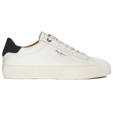 Sneakersy buty męskie Pepe Jeans PMS30930 800 White białe r.43
