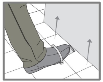 УСТРОЙСТВО ДЛЯ ПОДЪЕМА ГИПСОКАРТОНА КРАНОВАЯ НОГА