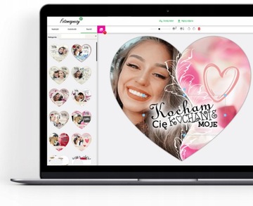 ФОТОМАГНИТ фото на холодильник ПОДАРОК ​​ко Дню Влюбленных