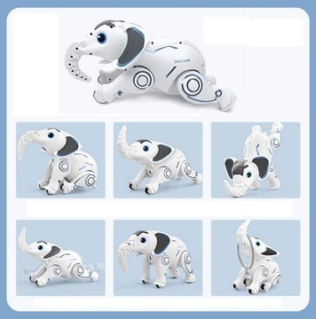 СУПЕР СЛОН ДИСТАНЦИОННО УПРАВЛЯЕМЫЙ ТРЮКИ ТАНЦУЕТ ГОЛОС