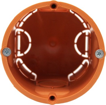 КОРОБКА ДЛЯ СКРЫТОГО МОНТАЖА ГЛУБИНОЙ 60 С ВИНТАМИ A.0001LDP