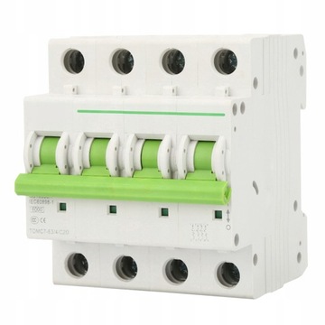 TOMC7-63 4P C typ 6KA miniaturowy przerywacz
