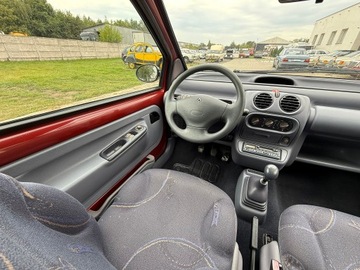 Renault Twingo I 1998 Renault Twingo, Rolldach bordowy, Mega Stan, 104 tys km, pełen serwis, zdjęcie 33