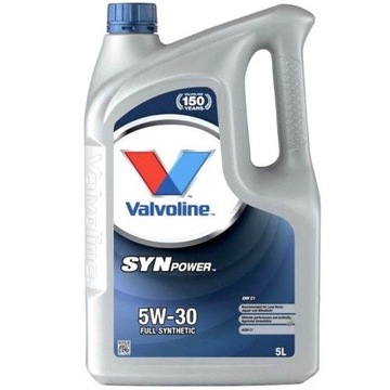 Olej silnikowy Valvoline SYNPOWER ENV C1 5W-30 5L