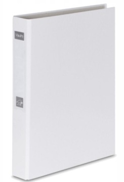 SEGREGATOR BIUROWY A4 2 RINGI BIAŁY WĄSKI NA DOKUMENTY ARCHIWIZACJA